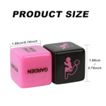 Sex Dice Naughty Date Night Dice For Couples, Fun & Intimate Dice Set With 6 Sex Positions Dice And 6 Romantic Love Locations Dice, Sex Toys For Couples Anniversary Valentines Day Gifts For Him/Her