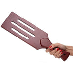 Masters Wooden Paddle, By | Real Beech Wood, Thick Ergonomic Grip And Authoritative Appearance | For Impact Play, Hole In Handle For Your Choice Of Wrist Loop