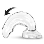 3-Piece Realistic Monster Transparent Dildo Set (Small, Medium, Large) With Suction Cups – Fantasy Clear Dragon-Shaped Big Anal Plug Dildos, Prostate Massager, Beginner To Advanced Alien Sex Toys