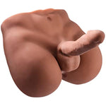 Lifelike Torso Male Sex Doll for Women with Flexible Dildo Realistic Sex Huge Cock 7.08inches, Sex Dildo Dolls for Women Masturbation, Unisex Masturbator Tight Anal Sex Toy for Men Gay Couple