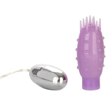 Silicone Slims Vibrating Nubby Bullet