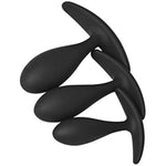 3 Pcs Anal Trainer Silicone Anal Training Kit Wearable Butt Plug With Safe Flared Base Adult Sex Toys For Beginners Advanced Men Women Couples