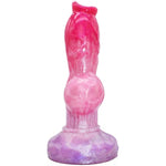 Silicone Wolf Dildo With Knot, Thick Anal Dildo Strong Suction Cup, Anal Sex Toy Plug, Fantasy G Spot Dragon Penis Adult Sex Toy For Women