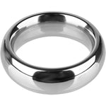 Heavy Duty Stainless Steel Penis Cock Ring Scrotum C-Ring Harder Stronger Erection Penis Enhancer Delay Ejaculation (L)