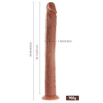 16.9 Inch Extra Super Long Realistic Dildo + 15.7Inch Huge Anal Plug