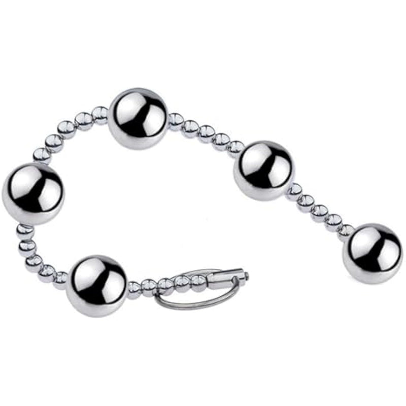 Adult Sensory Toys Expanding Butt Toys With Anal Beads 25Mm Stainless Steel Anales Plug For Men Women Sm Anal Sex Toy (5Balls)