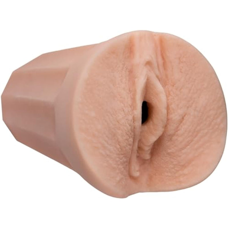 Doc Johnson Signature Strokers - Remy Lacroix - ULTRASKYN Pocket Pal - Open-Ended Stroker - Pussy, Vanilla