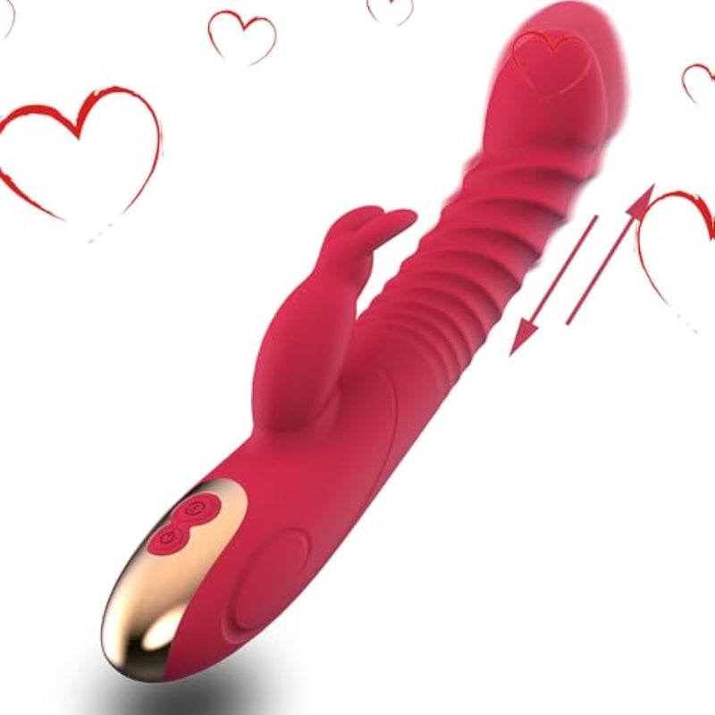 Realistic G-Spot Vibrator for Couples and Women - 8 Modes Anal Dildo Wand Adult Sex Toy