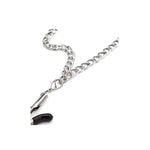 Adjustable Nipple Clamps with Chain Necklace for Sensual Exploration
