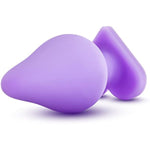 Eden Adult Sex Toy - Heart Shape Base Silicone Anal Plug - 3.5 Inch - Soft, Safe Butt Plug For Beginners - Smooth & Firm Tapered Tip For Prostate Play & Anal Training - Men, Women & Unisex - Pink