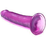 Lynx 8 Inch Ice Dildo - Purple