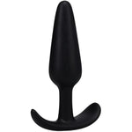 Doc Johnson Merci - Tush Trainer - 3 Piece Silicone Set - Medium, Large, Extra Large - Curved Base for Comfort - for Adults Only, Black