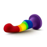 Adult Sex Toys - Avant Pride P1 - Platinum Cured Purio Silicone 6 Inch Dildo - 1.5 Inch Wide Smooth Ultrasilk Shaft - Suction Cup Base Strap-On Compatible - Women Men Couples - Freedom