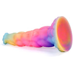 10.6 in Realistic Silicone Dildo ?Fantasy Monster Colorful Creature Thin Dildos Dragon Penis Anal Plug Sex Toy for Women Men Couple Play Game?Big Dragon Knot Dildowith Strong Suction Cup (L)