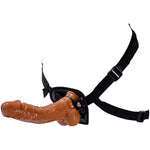 Strap-On Dildo With Wearable Sex Harness,Harness & Strap-On Set, 9.25 Inch Realistic Dildo, Adult Sex Toys For Female Masturbation And Lesbian