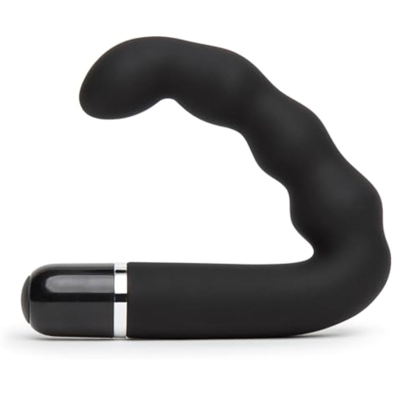Black Rookie 10 Function Vibrating Prostate Massager - Plastic - Waterproof
