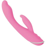Silicone G Gasm Rabbit Vibrator, Dual Motors For G Spot And Clitoral Stimulation, 7 Vibration & Intensity Modes, Waterproof, Rechargeable, 8 Inches, Requires 2 Aaa Batteries