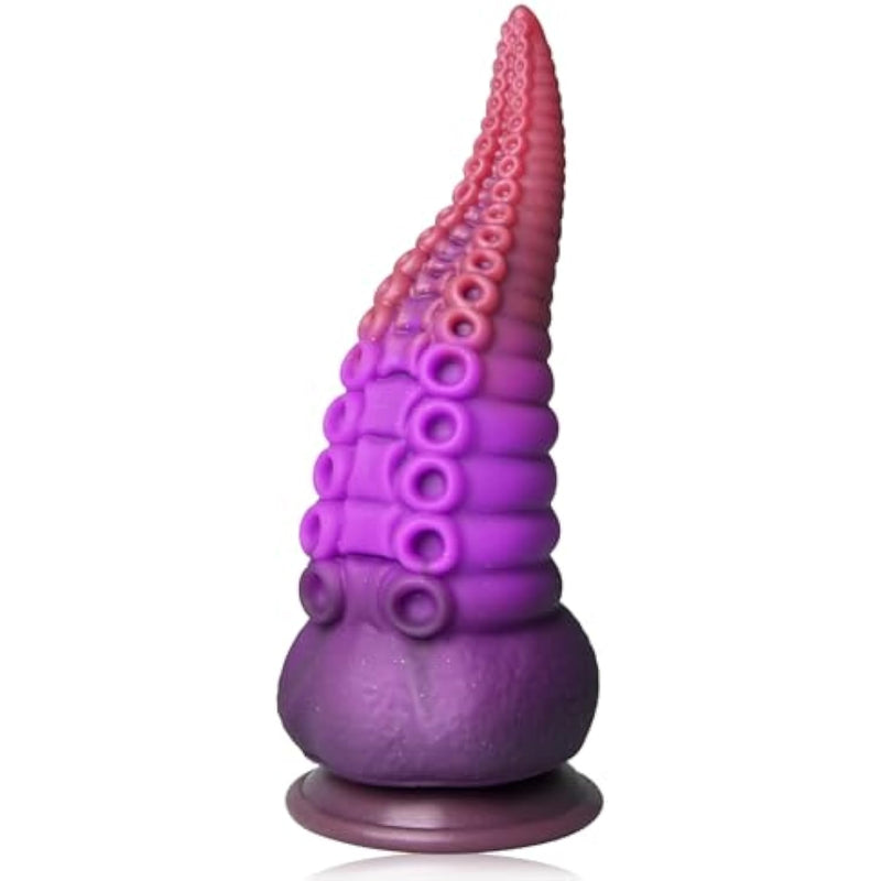 Realistic Dildo G Spot Massage Animal Penis With Suction Cup Butt Plug Anal Stretcher Liquid Silicone Adult Sex Toys For Men Women Couple (L)