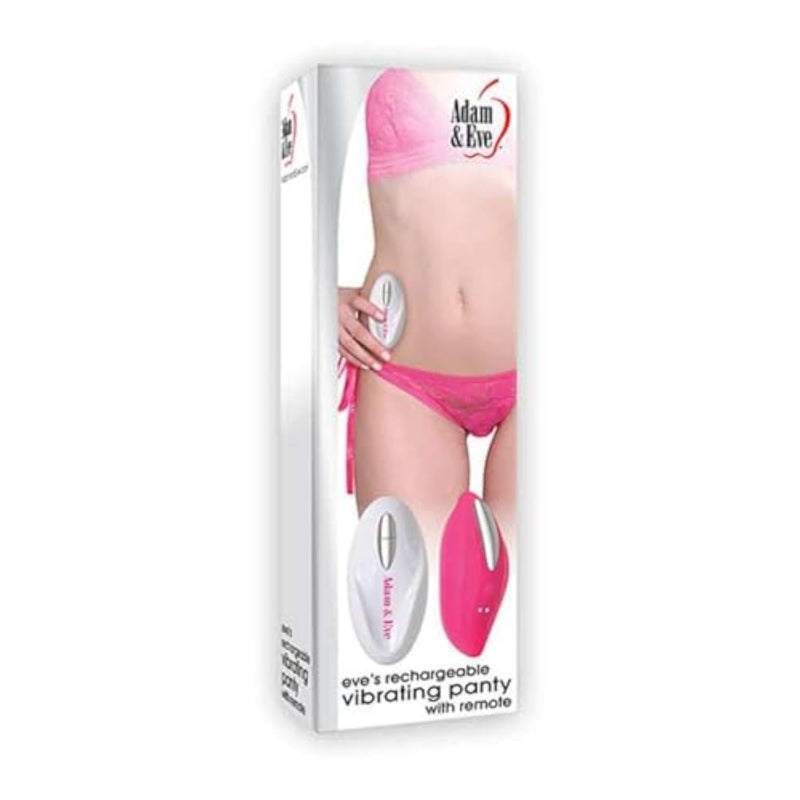 Eve'S Rechargeable Vibrating Panty, Remote Control Vibrating Massage Tools For Date Night, Adult Sex Toys For Women & Couples, Portable Wireless Underwear Fits Up To 42" Waist, Pink