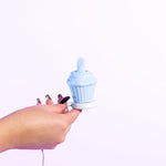 Natalie'S Toy Box Cake Eater Clit Flicker Stimulator, Rechargeable Waterproof Massager For Clitoral, Vaginal Or Nipple Stimulation, 10 Functions, Abs Silicone Adult Sex Toy (Blue)