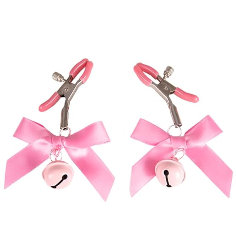 BDSM Adjustable Nipple and Clit Clamps for Couples - Adult Toys for Women's Sexual Pleasure