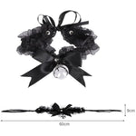 5Pcs Cat Tail Butt Plug Furry Ears Headband Fox Animal Costume Set Lace Choker Sex Adjustable Nipple Clamp Bell Animal Sexual Anus Role Play