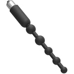 Silicone Vibrating Anal Bead Butt Plug Anal Trainer Anal Chain With Size Balls For Men Women Sexy Toys