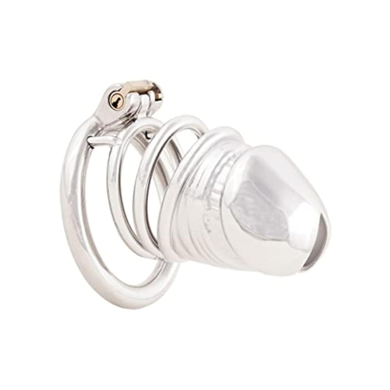 Stainless Chastity Device Steel Stainless Cock Cage Sex Toy J5345 45Mm