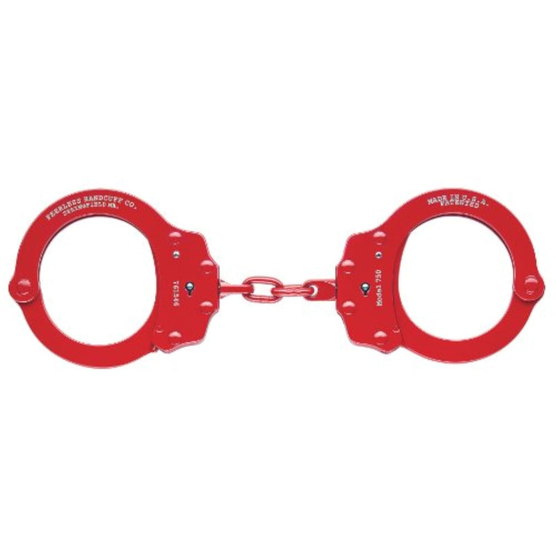 Company 752B Oversize Chain Link Handcuff, Red