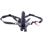 Strap-On Harness Wearable Silicone Dildo Women'S Sexy Restraint Thong With Realistic Dildo Fake Penis For Masturbation,Couples & Lesbian Sex Fun (Penis:Length:5.11 Inch;Diameter:1.41 Inch, Black2)