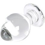 Large Anal Plug Crystal Mushroom Shape Butt Plug Glass Massage Bum Plug Sex Toys For Women Men Masturbation (Xl)