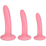 Anal Plug Trainer Kit:3Pcs Silicone Butt Plugs Soft Anal Dildo Sex Toys Kit, Waterproof Anal Plugs Trainer Set For Adult Starter Beginner Men Women Couples Prostate Massage Anal Plugs Toys