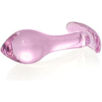 Anal Butt Plug Training Kit, 3 Pcs Glass Anal Trainer Dilator With Long Neck Anal Adult Sex Toy For Men Women Couple Masturbation (S/M/L)