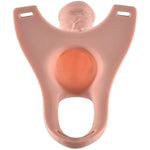 Penis Sleeve Extender Enlarger - With Adjustable Elastic Waistband And Silicone Hollow Dildo, Hollow Strap-On System Dildo Extender Male Sex Toys For Adult Male Couples