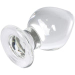 Large Anal Plug Crystal Mushroom Shape Butt Plug Glass Massage Bum Plug Sex Toys For Women Men Masturbation (Xl)