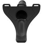 Doc Johnson Body Extensions - BE Aroused - Hollow Strap-On System - Remote Operated Vibrating Silicone Harness with Elastic Waist Band and Bulbed Hollow Dildo