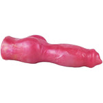 Silicone Made Reusable Penis Sleeve Big Knot Artificial Dog Dildo Sleeve Extender Enlarger Extension Multi Color Knotty