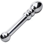 Dual-Head Dildo G-Spot & Clitoral Stimulator | Metal Pleasure Wand For Anal Massage & Sensual Play | Anal Sex Toys For Couples & Solo Use (Pd-155)
