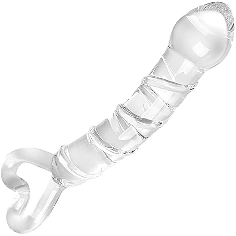 Crystal Glass Butt Toys Heart Shaped Anal Trainer Jewel Butt Plug S&M Adult Gay Anal Plugs Woman Men Sex Gifts Things For Beginners Couples