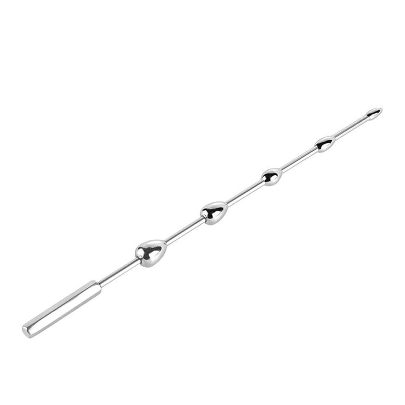 Urethral Sounds, 10.63 Inch Extra Long Beaded Urethral Dilator Multi Function Anal Plug Anal Beads Penis Plug Male Masturbation Sex Toy For Men, S