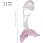 Crystal Glass Anal Butt Plug,Glass Anal Plug Crystal Dildo Classic Bulb Butt Plug Expansion Anal Masturbation Vagina Massager Unisex Sex Toy Glass Anal Plug For Men Women(Style 3)