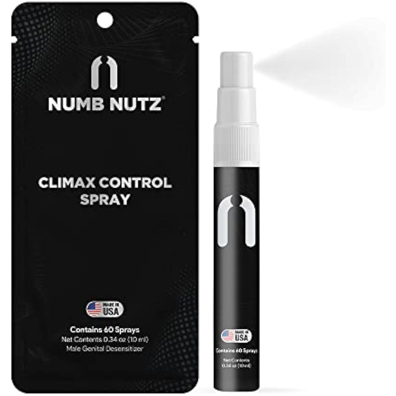 Delay Spray For Him, 60 Pumps, Last Longer Bed Premature Ejaculant Control Sexual Enhancers, Desensitizing Spray Sex Men, Climax Delay Spray For Men 0.34 Fl Oz (Pack Of 1) 1 0.34 Fl Oz