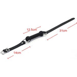 Sex Mouth Gag Bit Dog Bone (Black)