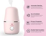 Menstrual Cup Sterilizer, Steamer Cleaner 3-in-1 for Cleans, Dries, and Stores Your Period Cup- Auto Shut-Off- Leak-Free - Eliminates up to 99.9%