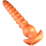 Large Anal Beads Butt Plug For Men & Women, Soft Liquid Silicone Butt Plugs With Ridges Knots Dildo For G-Spot Vaginal Stimulation, Long Anal Toys For Prostate Massage, Huge Adult Sex Toys, 13.3 Inch
