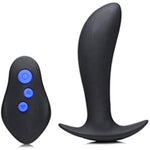64X Pro-Shocker, Vibrating And E-Stim Prostate Plug | Shocking Butt Plug For Men, Easy Electro Stimulation For Intense Prostate Pleasure | Body Safe Silicone, Remote Included, Black