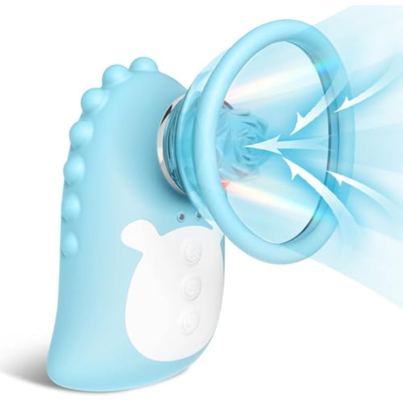 Vibrator Adult Sex Toys For Women - 3 In 1 Sucking Vibrator Rose Sex Toy,7 Frequence Thrust And Sucking Modes For Clitoral Nipple Stimulation Anal Adult Sex Toys Vibrators