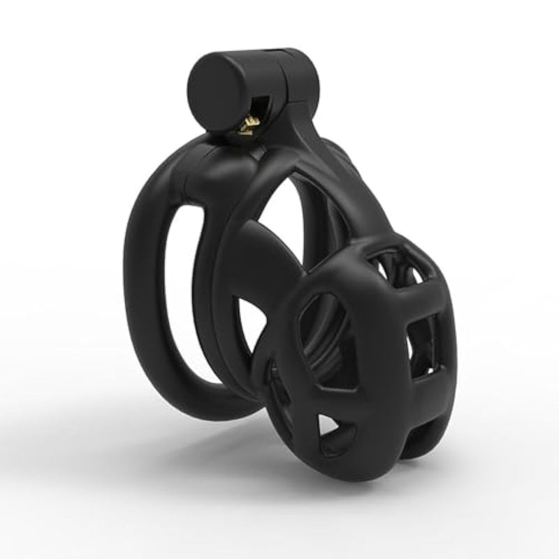 Male Chastity Device Tight Size Chastity Cage W/Lock & 4 Rings Adult Sex Toy Virginity Lock For Men