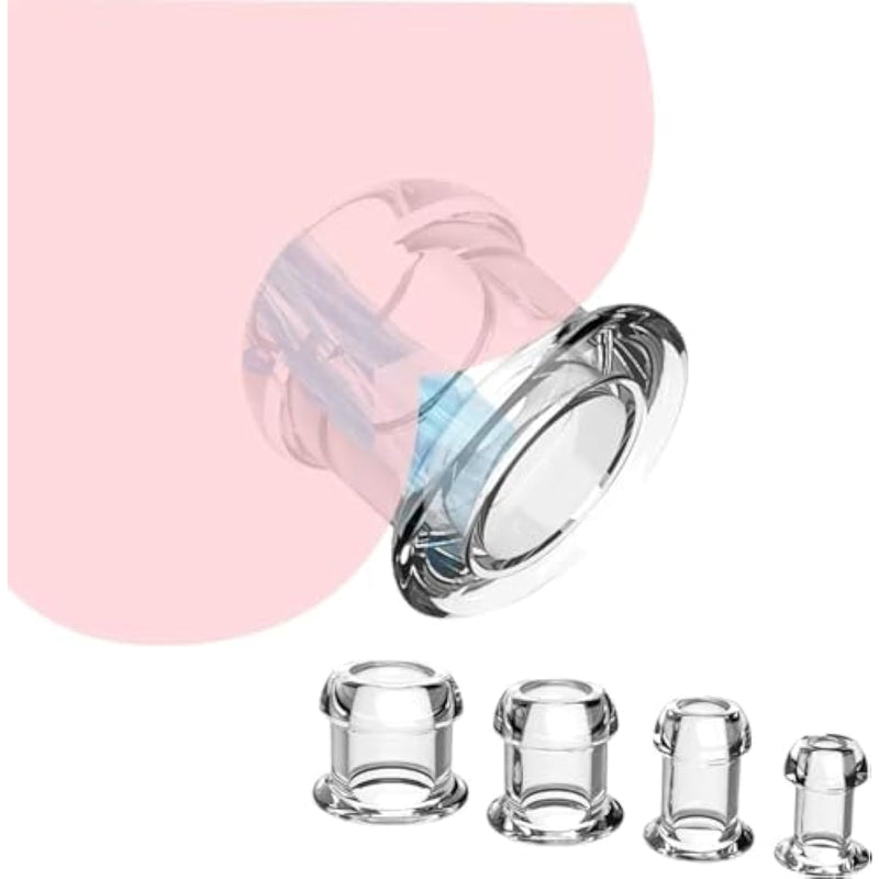 Anal Plug Adult Sex Toys, Hollow Anal Expander Butt Plug Women Sex Toys, Transparent Anal Dildo Sex Games Sex Toy For Men, Anal Sex Toys For Women Couples