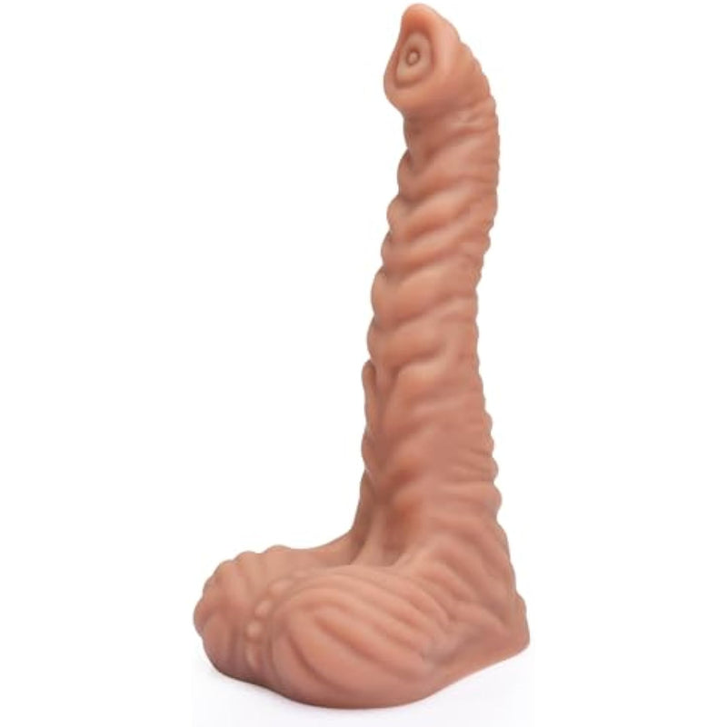 Monster Dildo Huge Anal Dildos, 9.25 Inch Fantasy Dildo With Strong Suction Cup For Hands-Free Play, Long Knot Dildo For G-Spot Stimulate Silicone Sex Toys For Men Women Couple